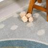 JONATHAN Y Machine-Washable Cream/Multi Runner Rug, 2×8, Kingdarr T-Rex Modern, Casual, Kids & Novelty for Living Room, Dining Room, Bedroom, Kitchen Easy-Cleaning, Non-Shedding (KDW103A-28)(Gray/Ivory/Yellow)