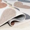 JONATHAN Y Machine-Washable Cream/Multi Runner Rug, 2×8, Kingdarr T-Rex Modern, Casual, Kids & Novelty for Living Room, Dining Room, Bedroom, Kitchen Easy-Cleaning, Non-Shedding (KDW103A-28)(Ivory/Blue/Orange Hearts)