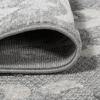 JONATHAN Y Medallion High-Low Indoor Outdoor Area Rug 3X5 Light Gray/Ivory, Lucena Modern for Backyard, Patio, Porch, Easy-Cleaning, High Traffic, Pet-Friendly, Non-Shedding (AMC104A-3)(2’3″ x 10′ (Runner))