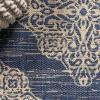 JONATHAN Y Ornate Medallions Indoor Outdoor Area Rug 3X5 Navy/Beige, Tuscany for Backyard, Patio, Porch, Easy-Cleaning, High Traffic, Pet-Friendly, Non-Shedding (SMB121A-3)(Navy/Beige)