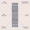 JONATHAN Y Tribal Bohemian Indoor Outdoor Area Rug 3X5 Black/Ivory, Kafel for Backyard, Patio, Porch, Easy-Cleaning, High Traffic, Pet-Friendly, Non-Shedding (SMB130F-3)(Black/Ivory)
