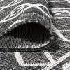 JONATHAN Y Tribal Bohemian Indoor Outdoor Area Rug 3X5 Black/Ivory, Kafel for Backyard, Patio, Porch, Easy-Cleaning, High Traffic, Pet-Friendly, Non-Shedding (SMB130F-3)(Black/Ivory)