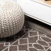 JONATHAN Y Tribal Bohemian Indoor Outdoor Area Rug 3X5 Black/Ivory, Kafel for Backyard, Patio, Porch, Easy-Cleaning, High Traffic, Pet-Friendly, Non-Shedding (SMB130F-3)(Brown/Beige)