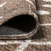 JONATHAN Y Tribal Bohemian Indoor Outdoor Area Rug 3X5 Brown/Beige, Nokat for Backyard, Patio, Porch, Easy-Cleaning, High Traffic, Pet-Friendly, Non-Shedding (SMB131B-3)(Brown/Beige)