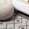 JONATHAN Y Tribal Bohemian Indoor Outdoor Area Rug 3X5 Brown/Beige, Nokat for Backyard, Patio, Porch, Easy-Cleaning, High Traffic, Pet-Friendly, Non-Shedding (SMB131B-3)(Beige/Brown)