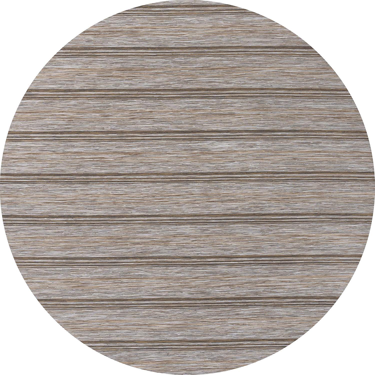 image:imageJONATHAN Y Wide Stripe Indoor Outdoor Round Area Rug 6 Ft BrownNatural Bo Modern Farmhouse for Backyard Patio Porch EasyCleaning High Traffic PetFriendly NonShedding TSN101A6R67 Round