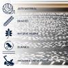 JONATHAN Y Abyss Braided Jute White/Multi 5′ Round Indoor Area Rug, Bohemian, Classic, Coastal, Easy-Cleaning for Living Room, Bedroom, Kitchen, Pet Friendly, Non-Shedding (RNF117B-5R)(Black)
