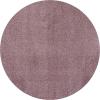 JONATHAN Y Haze Solid Low-Pile Light Purple 5′ Round Indoor Area Rug, Coastal,Bohemian,Minimalist,Classic, Easy-Cleaning for Living Room,Bedroom,Kitchen,Pet Friendly,Non-Shedding (SEU100R-5R)