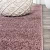 JONATHAN Y Haze Solid Low-Pile Light Purple 5×5 Square Indoor Area Rug, Coastal,Bohemian,Minimalist,Classic, Easy-Cleaning for Living Room,Bedroom,Kitchen,Pet Friendly,Non-Shedding (SEU100R-5SQ)