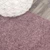JONATHAN Y Haze Solid Low-Pile Light Purple 5×5 Square Indoor Area Rug, Coastal,Bohemian,Minimalist,Classic, Easy-Cleaning for Living Room,Bedroom,Kitchen,Pet Friendly,Non-Shedding (SEU100R-5SQ)