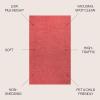 JONATHAN Y Haze Solid Low-Pile Red 5′ Round Indoor Area Rug, Coastal,Bohemian,Minimalist,Classic, Easy-Cleaning for Living Room,Bedroom,Kitchen,Pet Friendly,Non-Shedding (SEU100E-5R)