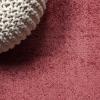 JONATHAN Y Haze Solid Low-Pile Red 5×5 Square Indoor Area Rug, Coastal,Bohemian,Minimalist,Classic, Easy-Cleaning for Living Room,Bedroom,Kitchen,Pet Friendly,Non-Shedding (SEU100E-5SQ)