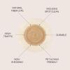 JONATHAN Y Two-Tone Jute Circle Cream/Natural 5′ Round Indoor Area Rug, Oceana Boho, Minimalist, Geometric, Easy-Cleaning for Living Room, Bedroom, Kitchen, Pet Friendly, Non-Shedding (RNF115A-5R)(5’1″ (Round))