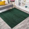 JONATHAN Y Haze Solid Low-Pile Emerald 5×5 Square Indoor Area Rug, Coastal,Bohemian,Minimalist,Classic, Easy-Cleaning for Living Room,Bedroom,Kitchen,Pet Friendly,Non-Shedding (SEU100L-5SQ)