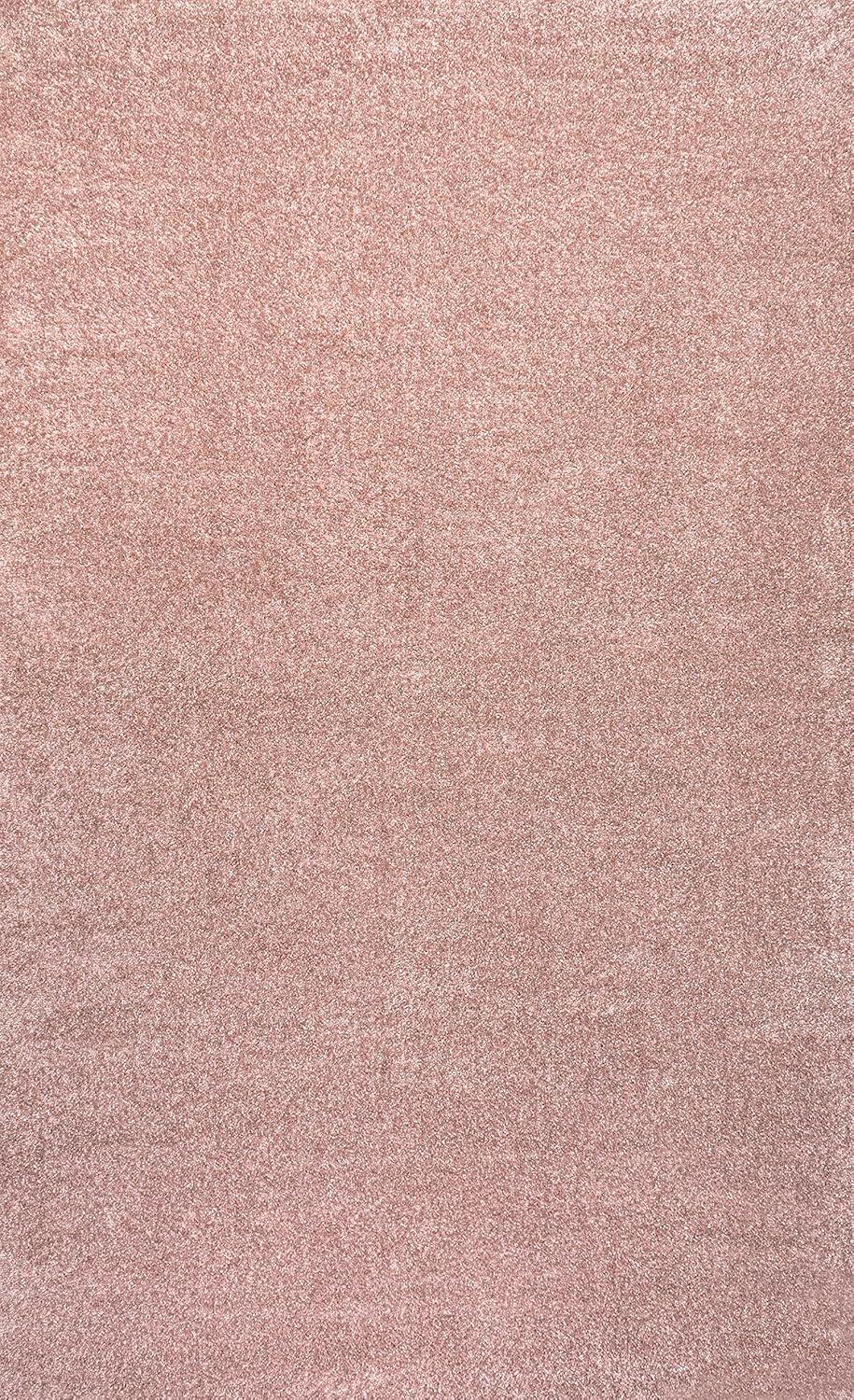 image:imageJONATHAN Y Haze Solid LowPile Pink Indoor Area Rug 5x8 CoastalBohemianMinimalistClassic EasyCleaning for Living RoomBedroomKitchenPet FriendlyNonShedding SEU100P5