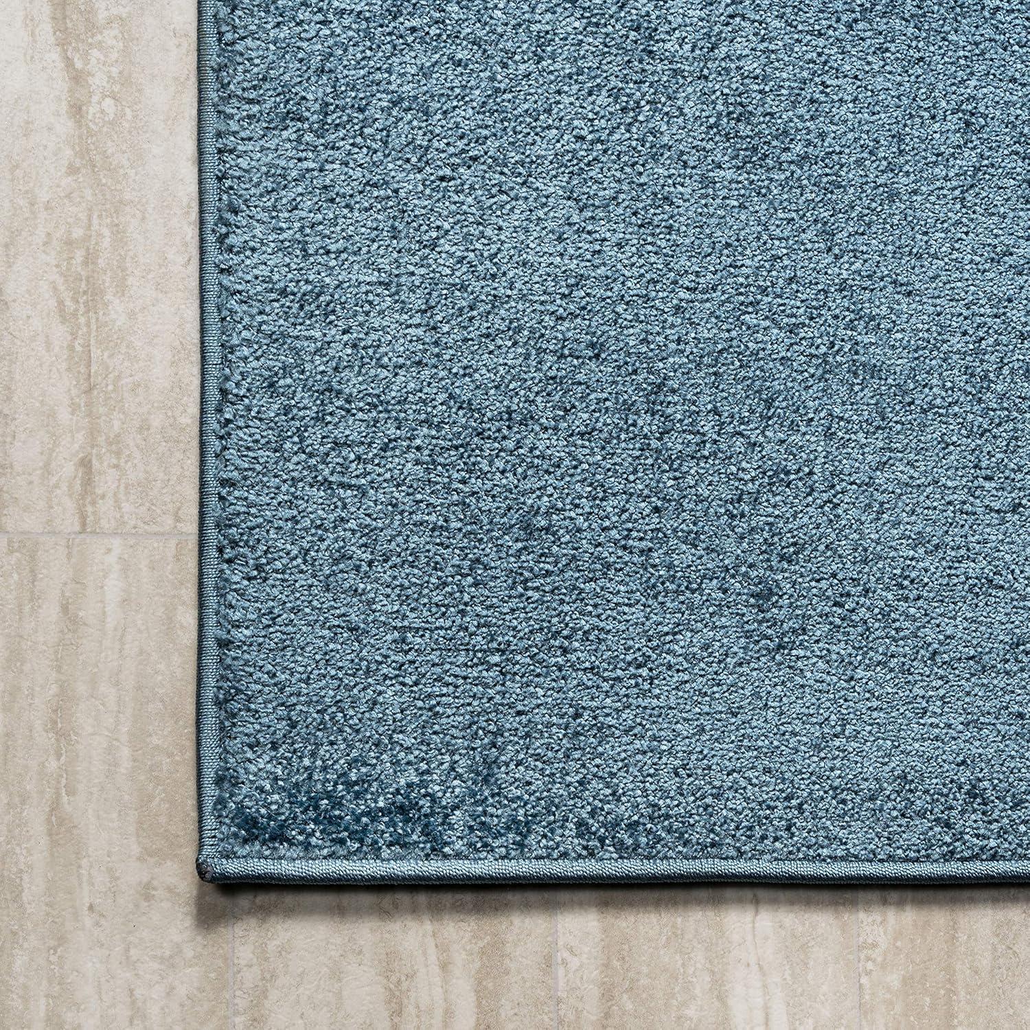 image:imageJONATHAN Y Haze Solid LowPile Turquoise Indoor Area Rug 5x8 CoastalBohemianMinimalistClassic EasyCleaning for Living RoomBedroomKitchenPet FriendlyNonShedding SEU100H5
