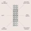 JONATHAN Y Caimari Moroccan Diamond Shag White/Gray Runner Rug, 2×8, Bohemian, Contemporary, Easy-Cleaning for Living Room, Bedroom, Kitchen, Pet Friendly, Non-Shedding (MOH412A-28)(2′ x 8′ (Runner))