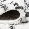 JONATHAN Y Caimari Moroccan Diamond Shag White/Gray Runner Rug, 2×8, Bohemian, Contemporary, Easy-Cleaning for Living Room, Bedroom, Kitchen, Pet Friendly, Non-Shedding (MOH412A-28)(2′ x 8′ (Runner))