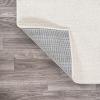 JONATHAN Y Haze Solid Low-Pile Cream Indoor Area Rug 5×8, Coastal,Bohemian,Minimalist,Classic, Easy-Cleaning for Living Room,Bedroom,Kitchen,Pet Friendly,Non-Shedding (SEU100T-5)