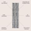 JONATHAN Y Tribal Geometric Indoor Outdoor Area Rug 5X8 Brown/Beige, Andratx Modern for Backyard, Patio, Porch, Easy-Cleaning, High Traffic, Pet-Friendly, Non-Shedding (SMB126A-5)(Black/Ivory)