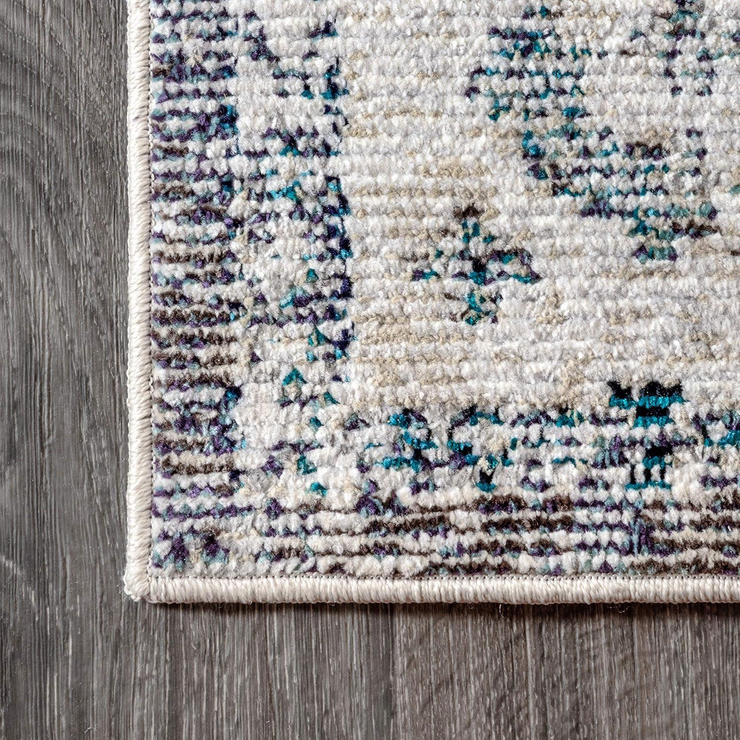 image:imageJONATHAN Y Ankara Vintage Medallion GrayIvory Indoor Area Rug 3x5 Transitional Southwestern EasyCleaning for Living Room Bedroom Kitchen Pet Friendly NonShedding CAV105A33 x 5 Rectangular