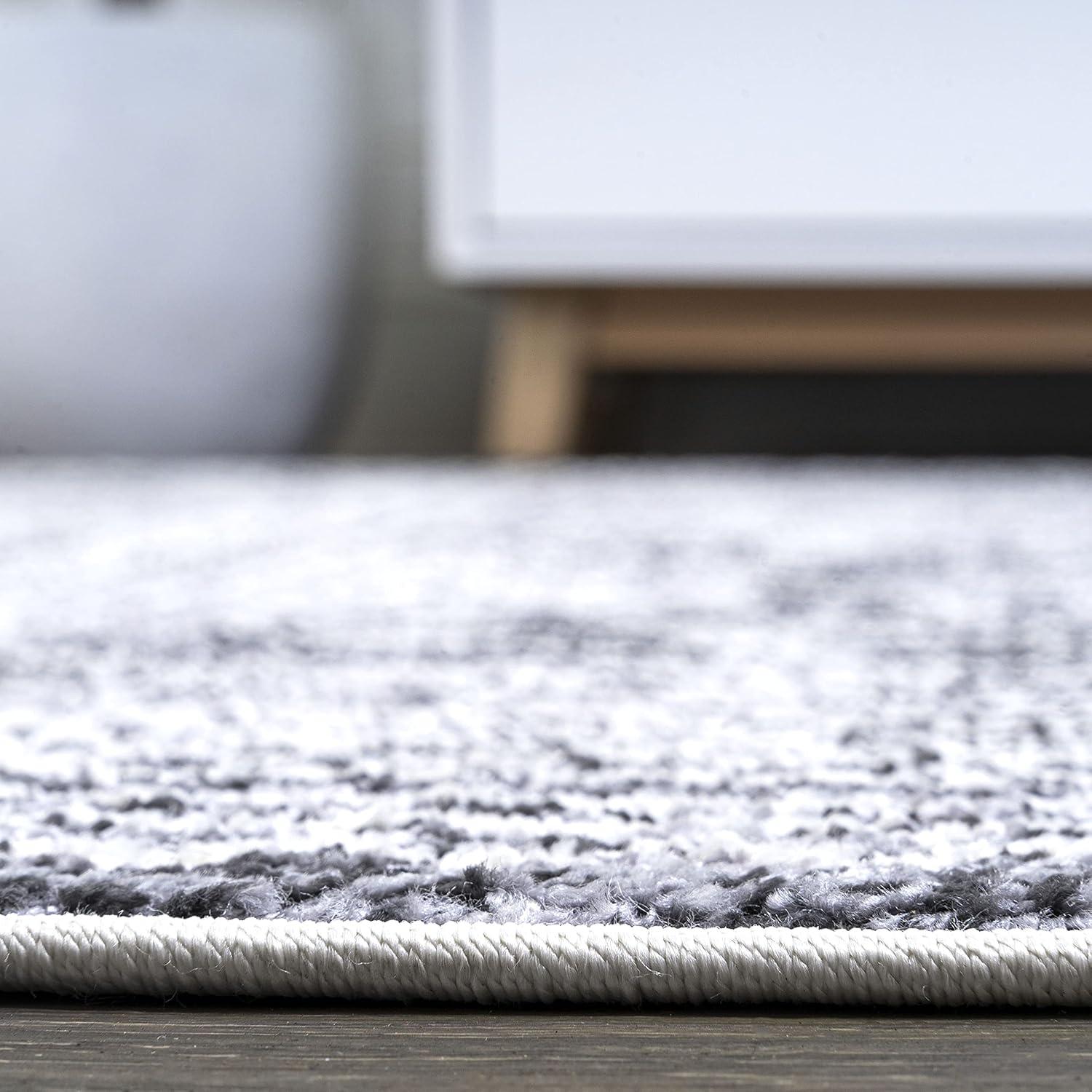 image:imageJONATHAN Y Iften Geometric Distressed IvoryBlack Runner Rug 2x8 Moroccan Bohemian Vintage EasyCleaning for Living Room Bedroom Kitchen Pet Friendly NonShedding MOH505A2878 x 10 Rectangular