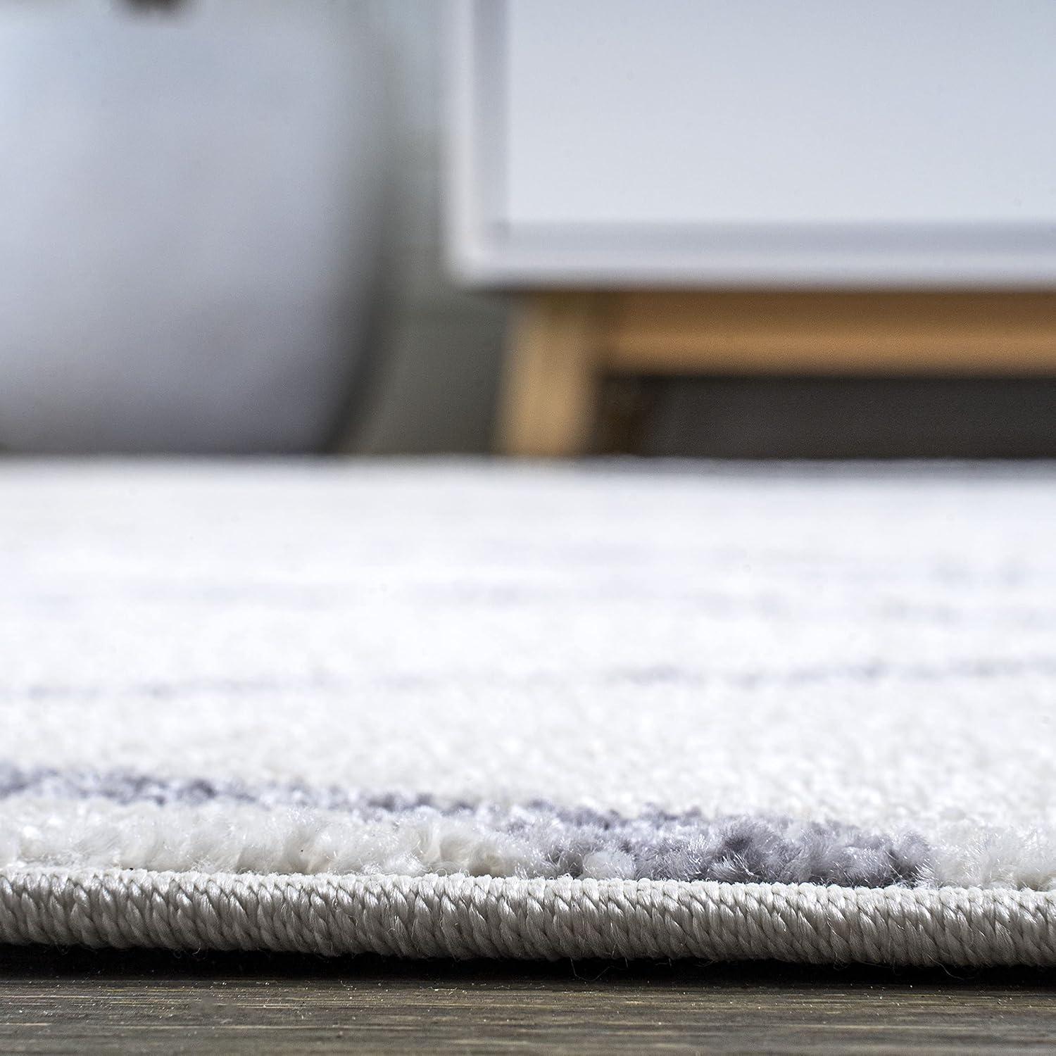 image:imageJONATHAN Y Illi Moroccan Diamond Trellis IvoryGray Runner Rug 2x8 Bohemian Vintage EasyCleaning for Living Room Bedroom Kitchen Pet Friendly NonShedding MOH506A284 x 6 Rectangular