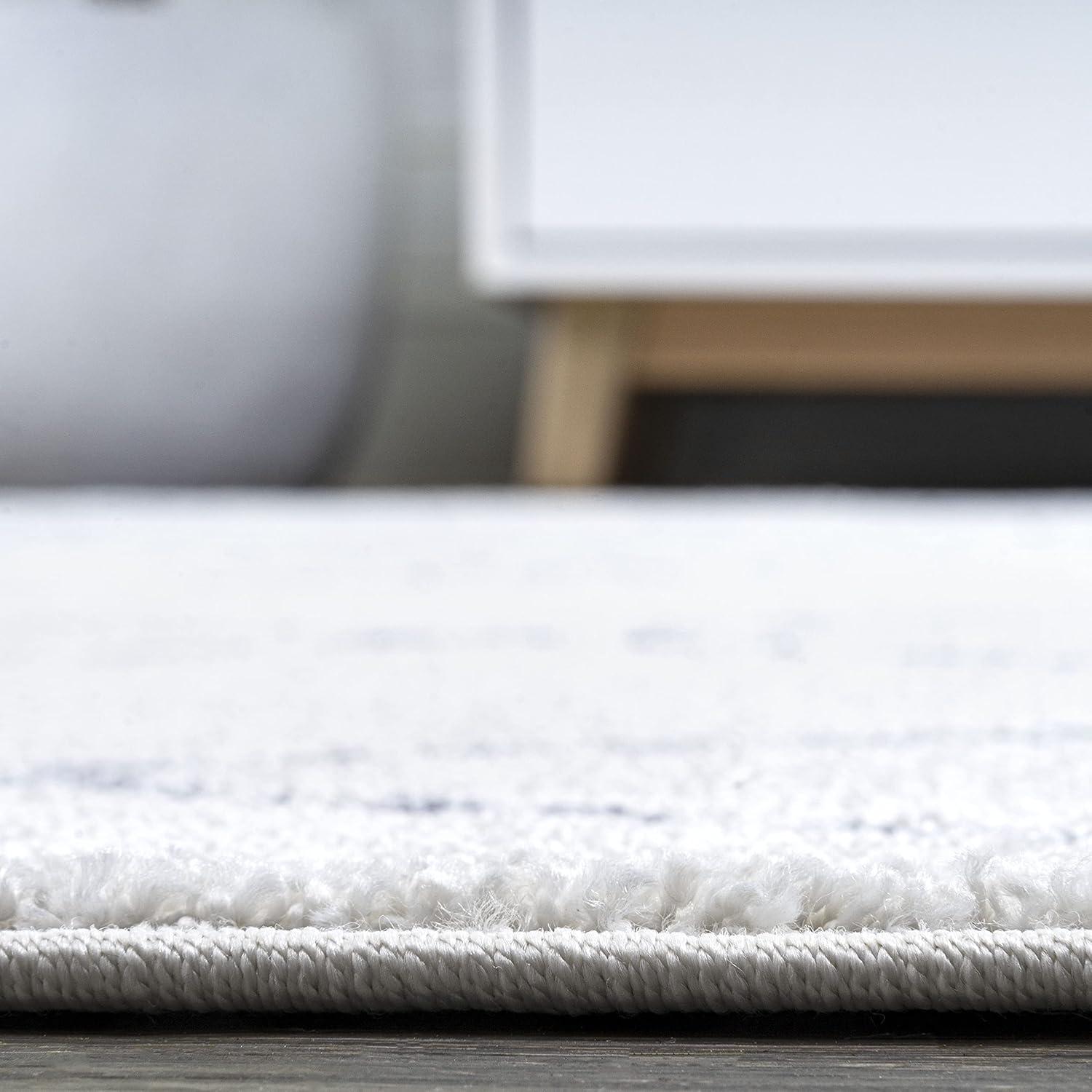 image:imageJONATHAN Y Izil Geometric Diamond IvoryLight Gray Runner Rug 2x8 Moroccan Bohemian Vintage EasyCleaning for Living Room Bedroom Kitchen Pet Friendly NonShedding MOH507A285 x 8 Rectangular
