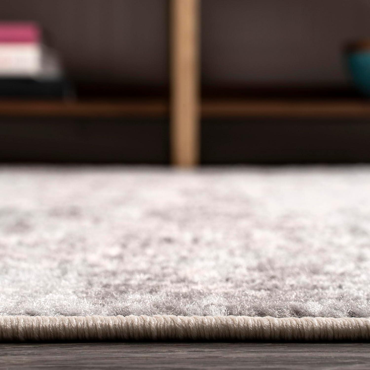 image:imageJONATHAN Y Minori Filigree Medallion Dark GrayCream Indoor Area Rug 3x5 Vintage Bohemian EasyCleaning for Living Room Bedroom Kitchen Pet Friendly NonShedding MDP206A3Light GrayCream