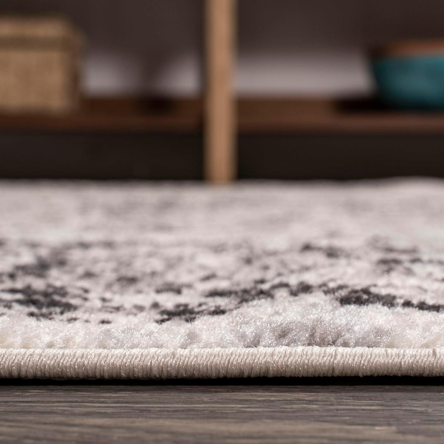 image:imageJONATHAN Y Minori Filigree Medallion Dark GrayCream Indoor Area Rug 3x5 Vintage Bohemian EasyCleaning for Living Room Bedroom Kitchen Pet Friendly NonShedding MDP206A3Dark GrayCream