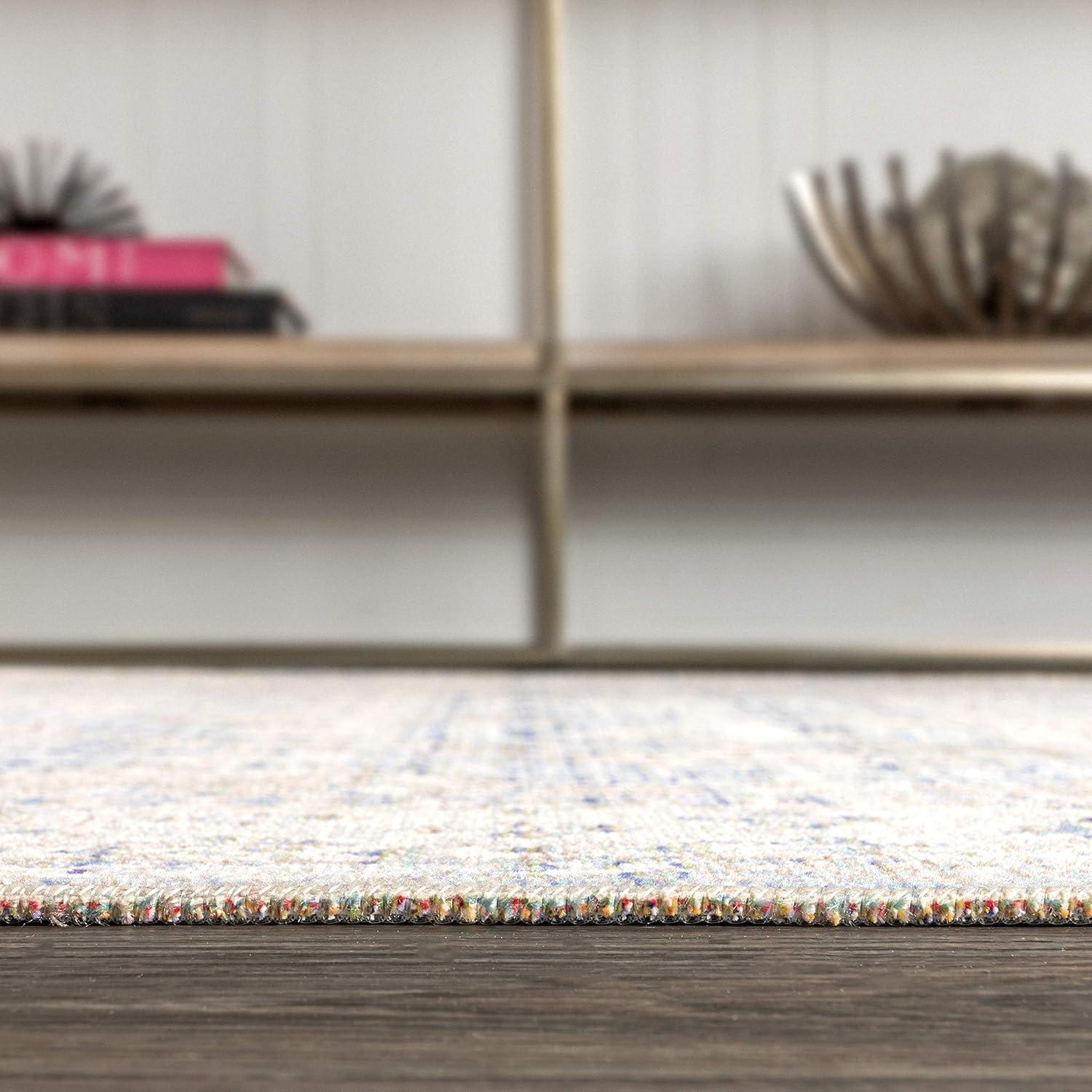 image:imageJONATHAN Y Stirling Argyle Light BlueIvory Indoor Area Rug 3x5 English Country Traditional EasyCleaning for Living Room Bedroom Kitchen Pet Friendly NonShedding SBC301C3Indigo Blue