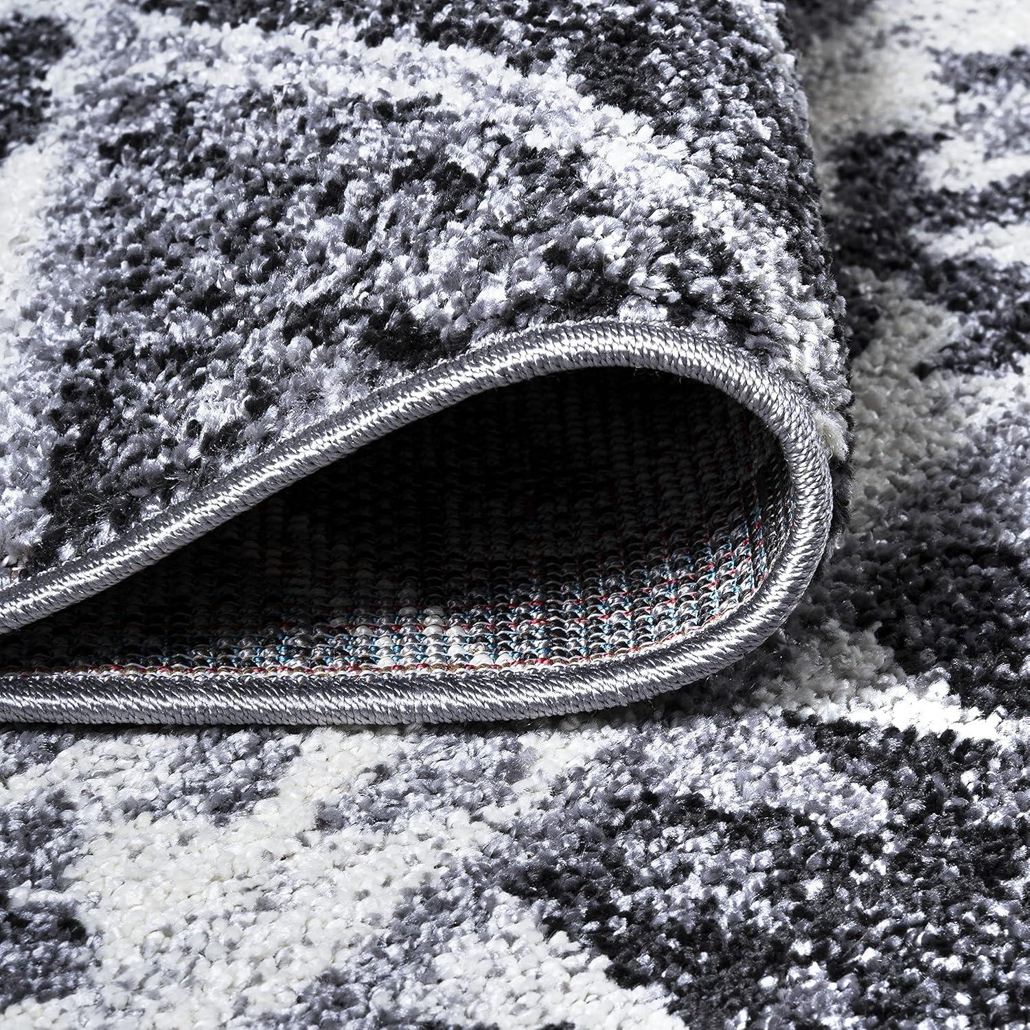 image:imageJONATHAN Y Sura Kilim Geometric GrayAnthracite Runner Rug 2x8 Modern Bohemian Vintage EasyCleaning for Living Room Bedroom Kitchen Pet Friendly NonShedding MOH500A285 x 8 Rectangular