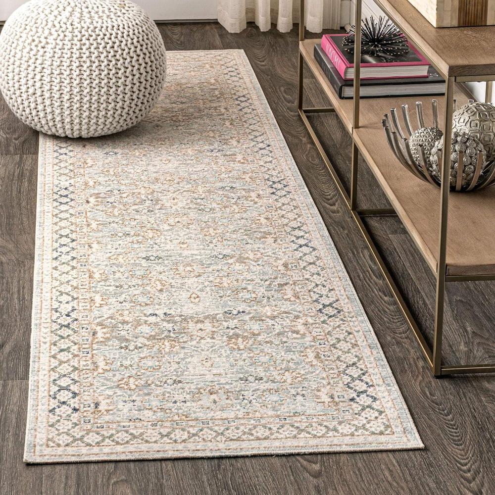 image:imageJONATHAN Y Stirling Argyle Light BlueIvory Indoor Area Rug 3x5 English Country Traditional EasyCleaning for Living Room Bedroom Kitchen Pet Friendly NonShedding SBC301C3Light Blue ivory