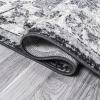JONATHAN Y Boho Medallion Dark Blue/Gray Indoor Area Rug, 3×5, Vintage, Anaise Ornate, Easy-Cleaning for Living Room, Bedroom, Kitchen, Pet Friendly, Non-Shedding (BMF112C-3)(Gray/Black/Cream)