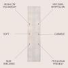 JONATHAN Y Circle Dot High-Low White/Cream Indoor Area Rug 5X8 ft, Adrian Modern Geometric for Living Room, Bedroom, Kitchen, Office, Easy-Cleaning, High Traffic, Pet-Friendly, Non-Shedding SND105B-5(White/Cream)