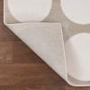 JONATHAN Y Circle Dot High-Low White/Cream Indoor Area Rug 5X8 ft, Adrian Modern Geometric for Living Room, Bedroom, Kitchen, Office, Easy-Cleaning, High Traffic, Pet-Friendly, Non-Shedding SND105B-5(Beige/Cream)
