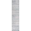 JONATHAN Y Faded Trellis Gray/Turquoise Indoor Area Rug 3X5 ft, Ancient for Living Room, Bedroom, Kitchen, Office, Easy-Cleaning, High Traffic, Pet-Friendly, Non-Shedding SOR206A-3(2′ x 8′ (Runner))