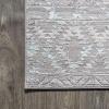 JONATHAN Y Faded Trellis Gray/Turquoise Indoor Area Rug 3X5 ft, Ancient for Living Room, Bedroom, Kitchen, Office, Easy-Cleaning, High Traffic, Pet-Friendly, Non-Shedding SOR206A-3(2′ x 8′ (Runner))