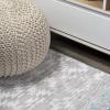 JONATHAN Y Faded Trellis Gray/Turquoise Indoor Area Rug 3X5 ft, Ancient for Living Room, Bedroom, Kitchen, Office, Easy-Cleaning, High Traffic, Pet-Friendly, Non-Shedding SOR206A-3(2′ x 8′ (Runner))