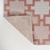 JONATHAN Y Geometric Tile Pattern Indoor Outdoor Runner Rug 2X8 Salmon/Cream, Cyrus Modern for Backyard, Patio, Porch, Easy-Cleaning, High Traffic, Pet-Friendly, Non-Shedding (TSN200A-28)(Salmon/Cream)