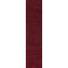 JONATHAN Y Haze Solid Low-Pile Dark Red Runner Rug 2×8, Coastal,Bohemian,Minimalist,Classic, Easy-Cleaning for Living Room,Bedroom,Kitchen,Pet Friendly,Non-Shedding (SEU100Q-28)