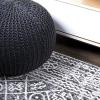 JONATHAN Y Iften Geometric Distressed Ivory/Black Runner Rug, 2×8, Moroccan, Bohemian, Vintage, Easy-Cleaning for Living Room, Bedroom, Kitchen, Pet Friendly, Non-Shedding (MOH505A-28)(2′ x 10′ (Runner))
