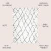 JONATHAN Y Illi Moroccan Diamond Trellis Ivory/Gray Runner Rug, 2×8, Bohemian, Vintage, Easy-Cleaning for Living Room, Bedroom, Kitchen, Pet Friendly, Non-Shedding (MOH506A-28)(3′ x 5′ (Rectangular))