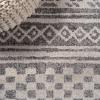JONATHAN Y Imlil Tribal Stripe Light Gray/Cream Runner Rug, 2×8, Geometric, Bohemian, Casual, Easy-Cleaning for Living Room, Bedroom, Kitchen, Pet Friendly, Non-Shedding (MOH303A-28)(3′ x 4’9″ (Rectangular))