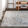 JONATHAN Y Izmir Medallion Gray/Mustard/Turquoise Indoor Area Rug, 3×5, Vintage, Glam, Easy-Cleaning for Living Room, Bedroom, Kitchen, Pet Friendly, Non-Shedding (RES101A-3)(4′ x 6′ (Rectangular))