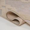 JONATHAN Y Ogee Trellis Tone-on-Tone Indoor Outdoor Runner Rug 2X8 Beige/Gray, Duwun High-Low Pile for Backyard, Patio, Porch, Easy-Cleaning, High Traffic, Pet-Friendly, Non-Shedding SBH108A-28(2′ x 8′ (Runner))