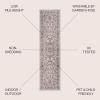 JONATHAN Y Ornate Medallion Indoor Outdoor Area Rug 3X5 Brown/Beige, Jerash for Backyard, Patio, Porch, Easy-Cleaning, High Traffic, Pet-Friendly, Non-Shedding (SMB115A-3)(2’2″ x 10′ (Runner))