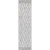 JONATHAN Y Rih Moroccan Style Diamond Ivory/Gray Indoor Area Rug, 8×10, Bohemian, Casual, Easy-Cleaning for Living Room, Bedroom, Kitchen, Pet Friendly, Non-Shedding (MOH306A-8)(Ivory/Gray)