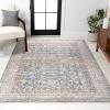 JONATHAN Y Stirling Argyle Light Blue/Ivory Indoor Area Rug, 3×5, English Country, Traditional, Easy-Cleaning for Living Room, Bedroom, Kitchen, Pet Friendly, Non-Shedding (SBC301C-3)(Indigo Blue)