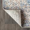 JONATHAN Y Stirling Argyle Light Blue/Ivory Indoor Area Rug, 3×5, English Country, Traditional, Easy-Cleaning for Living Room, Bedroom, Kitchen, Pet Friendly, Non-Shedding (SBC301C-3)(Indigo Blue)